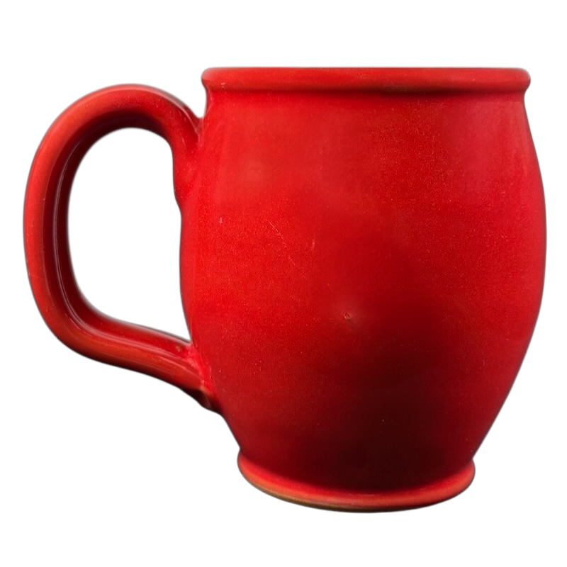 Hotel Del Coronado Deneen vintage red mug with a sleek design and comfortable handle