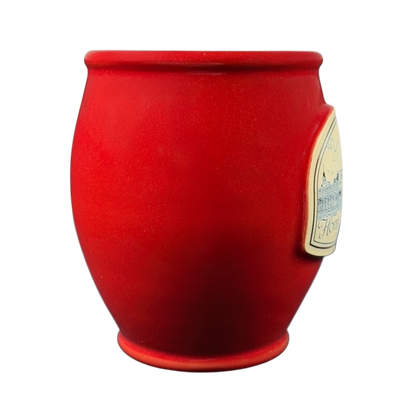 Hotel Del Coronado Deneen vintage red mug with a smooth finish and unique shape