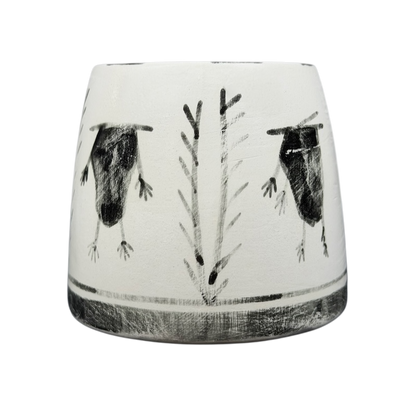 Santa Fe Native American Style Pottery Mug Hotsherds featuring traditional design and earthy tones