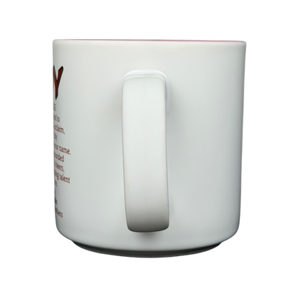 Personalized JUDY name poetry mug with elegant design and meaningful text
