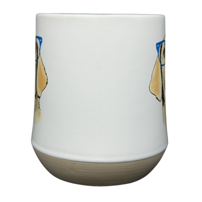 Just Chillin Yellow Labrador Mug Spectrum Designz featuring a playful Labrador design