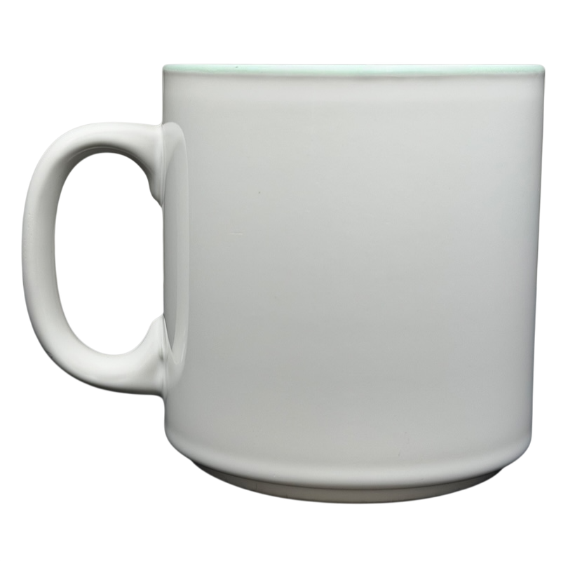 White ceramic KAREN Poetry Name Mug Papel with a smooth finish for personalized gifting