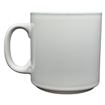 White ceramic KAREN Poetry Name Mug Papel with a smooth finish for personalized gifting