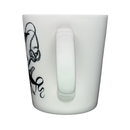 Keyhole Chaos Rory Dobner Monogram Mug Williams Sonoma with unique octopus design and transparent handle