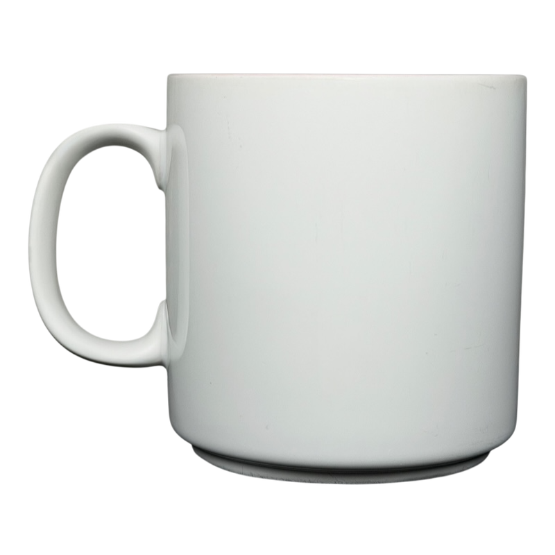 White ceramic Kim poetry name mug with a classic handle for enjoying your favorite drinks