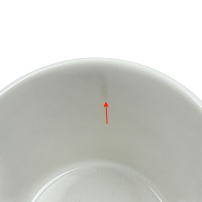 Close-up view of the interior of the Lefty Kenneth Grooms Mug The Toscany Collection showing subtle texture detail