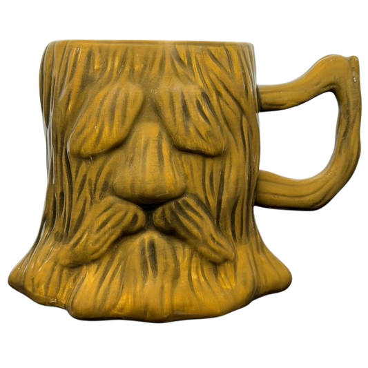 Legend Of Zelda Deku Tree Nintendo Mug Just Funky featuring detailed tree design in brown color