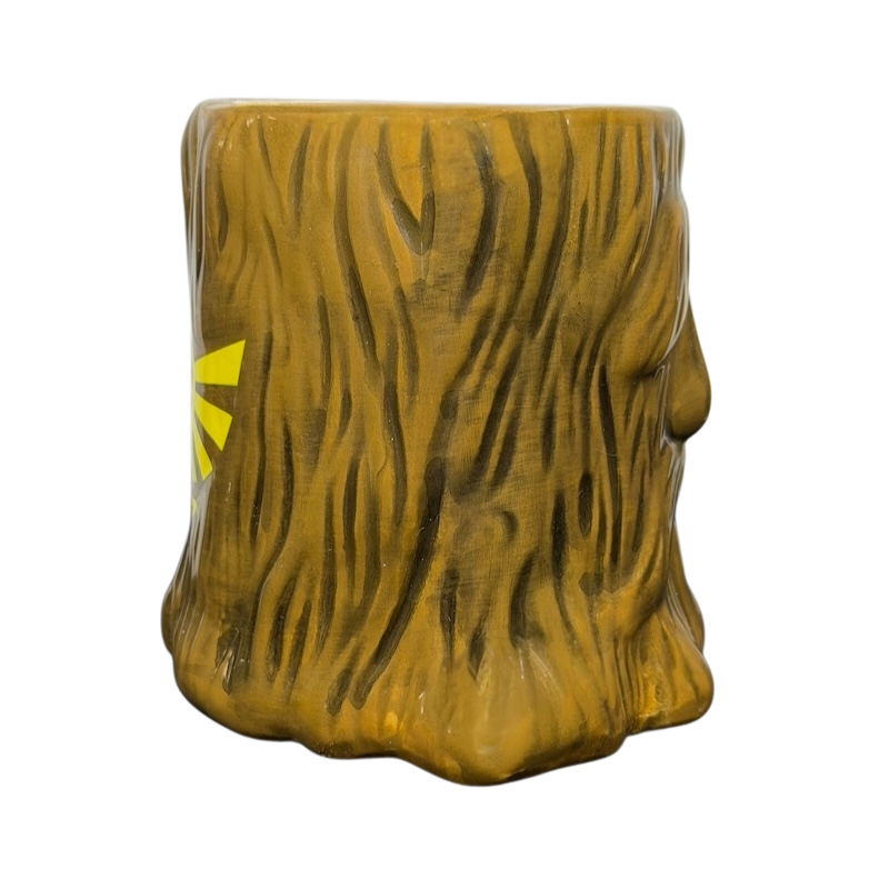 Just Funky Legend Of Zelda Deku Tree Nintendo Mug featuring a detailed tree trunk design