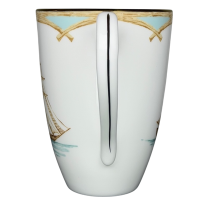 Colonial Tradewind Sailing Ship Mug Lenox featuring elegant ship illustrations and a classic design