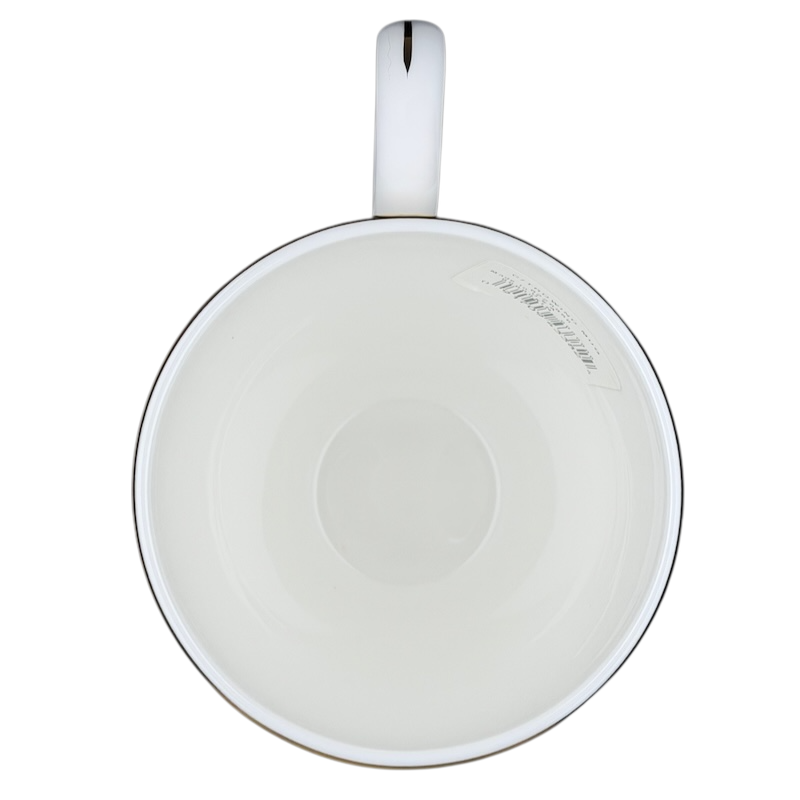 Top view of Colonial Tradewind Sailing Ship Mug Lenox showcasing its elegant design and smooth finish