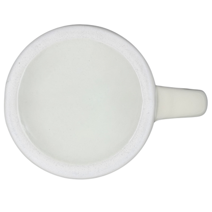 Lion Coffee vintage Mug in white with a smooth surface and classic design for coffee lovers