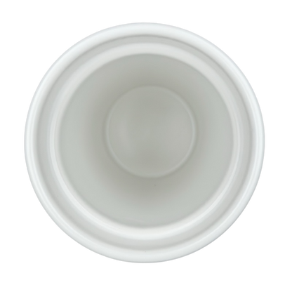 Inside view of the Local Collection San Diego Tumbler Starbucks displaying a smooth white finish