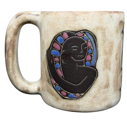 Virgo Astrology Zodiac Mug Mara Mexico featuring a unique design with a mythical figure