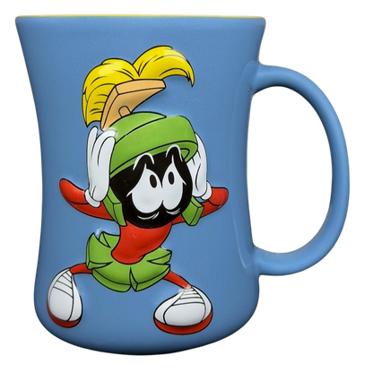 Colorful Marvin the Martian 3D mug featuring a playful design with iconic cartoon character