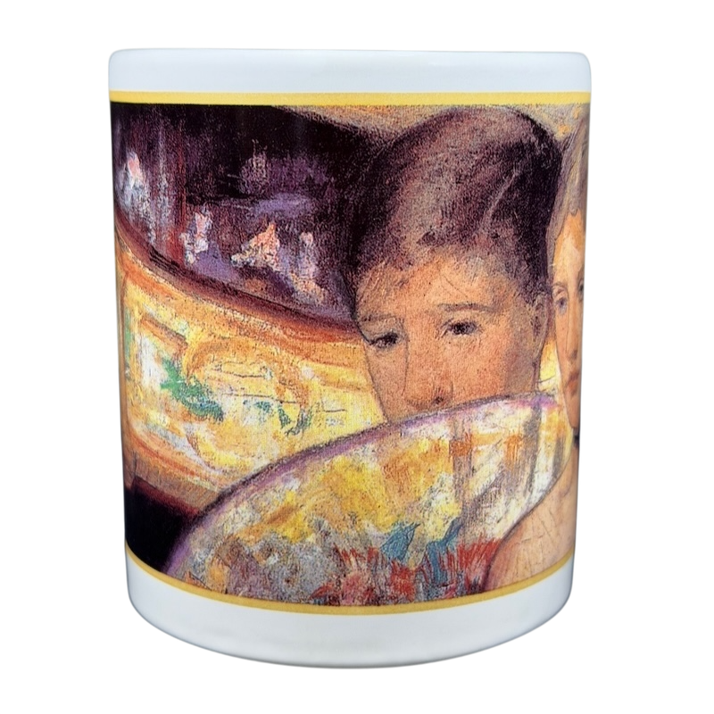 Mary Cassatt The Loge Mug Cafe Arts featuring a beautiful art print design
