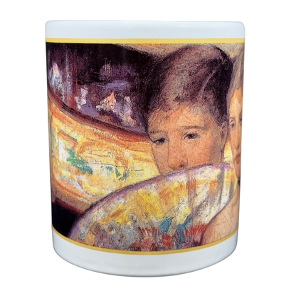 Mary Cassatt The Loge Mug Cafe Arts featuring a beautiful art print design