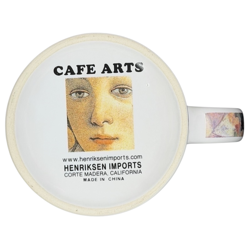 Mary Cassatt The Loge Mug Cafe Arts featuring a detailed artwork design on ceramic material
