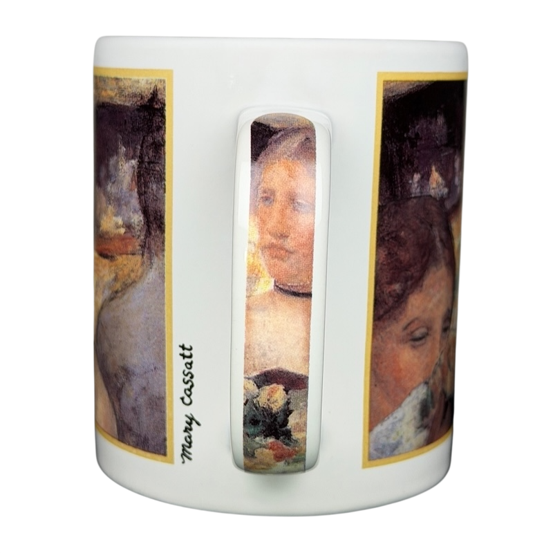 Mary Cassatt The Loge Mug Cafe Arts featuring iconic artwork and a unique design