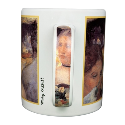 Mary Cassatt The Loge Mug Cafe Arts featuring iconic artwork and a unique design