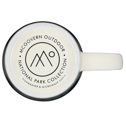 Rocky Mountain National Park Mug McGovern And Company in white with a durable design for outdoor enthusiasts