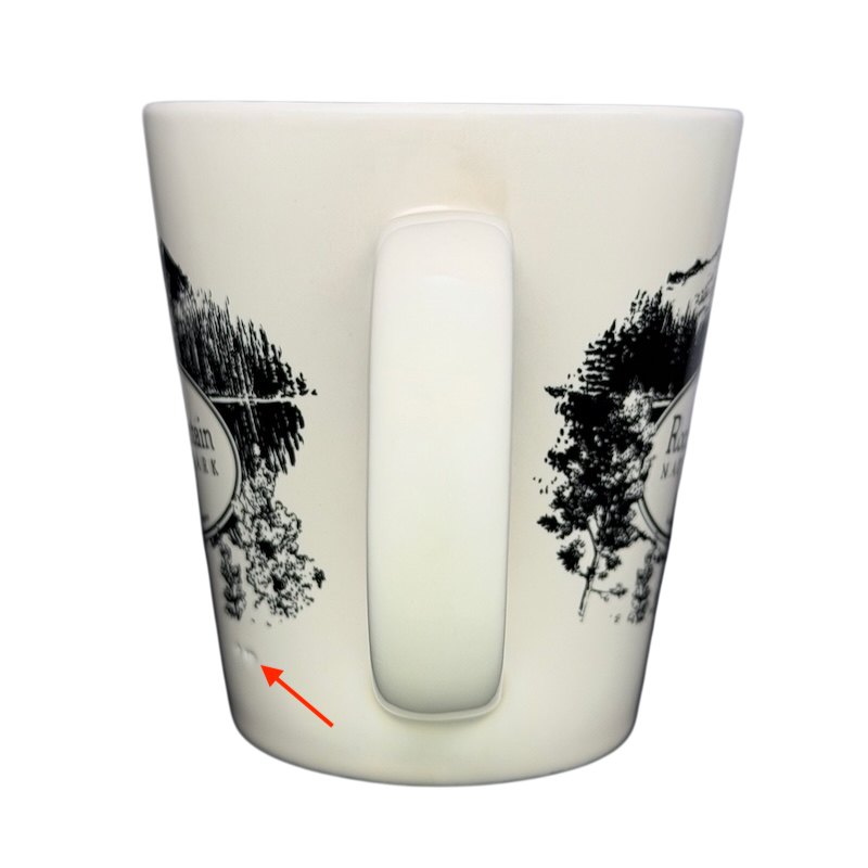 Rocky Mountain National Park Mug McGovern And Company featuring scenic forest design and sturdy handle