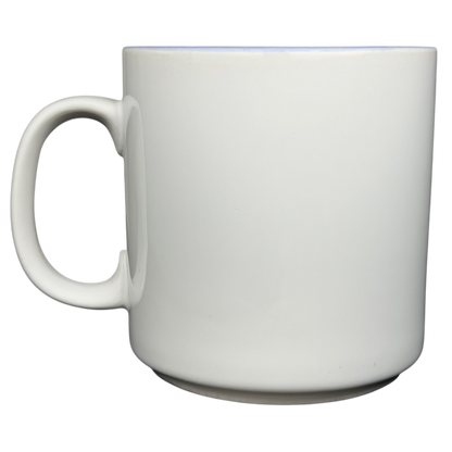 Blank white ceramic mug by Papel, ideal for customizing with the MICHELLE Poetry Name Mug Papel design.