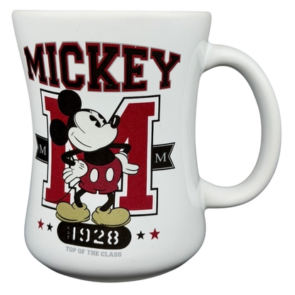 Mickey Mouse Top of The Class 1928 mug featuring a classic design and vibrant colors