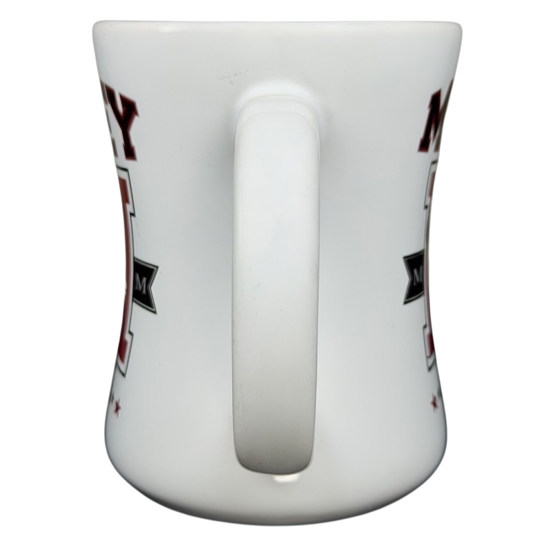 Disney Mickey Mouse Top of The Class 1928 mug with a smooth white surface and sturdy handle