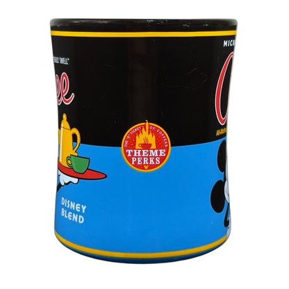 Mickey's Really Swell Coffee Disney Blend Mickey Mouse Mug featuring colorful design and vibrant graphics