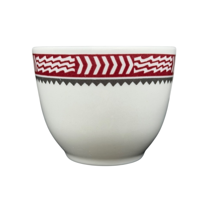 Otagiri Mimbreno Santa Fe Replica Mug with traditional red and black patterned design