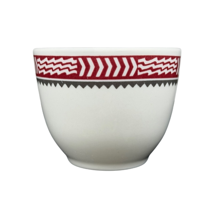 Otagiri Mimbreno Santa Fe Replica Mug with traditional red and black patterned design