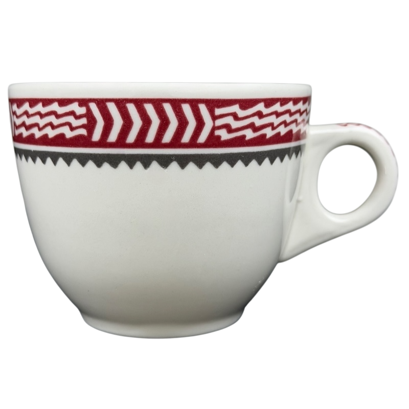 Otagiri Mimbreno Santa Fe Replica Mug with Traditional Patterns in Red and Black