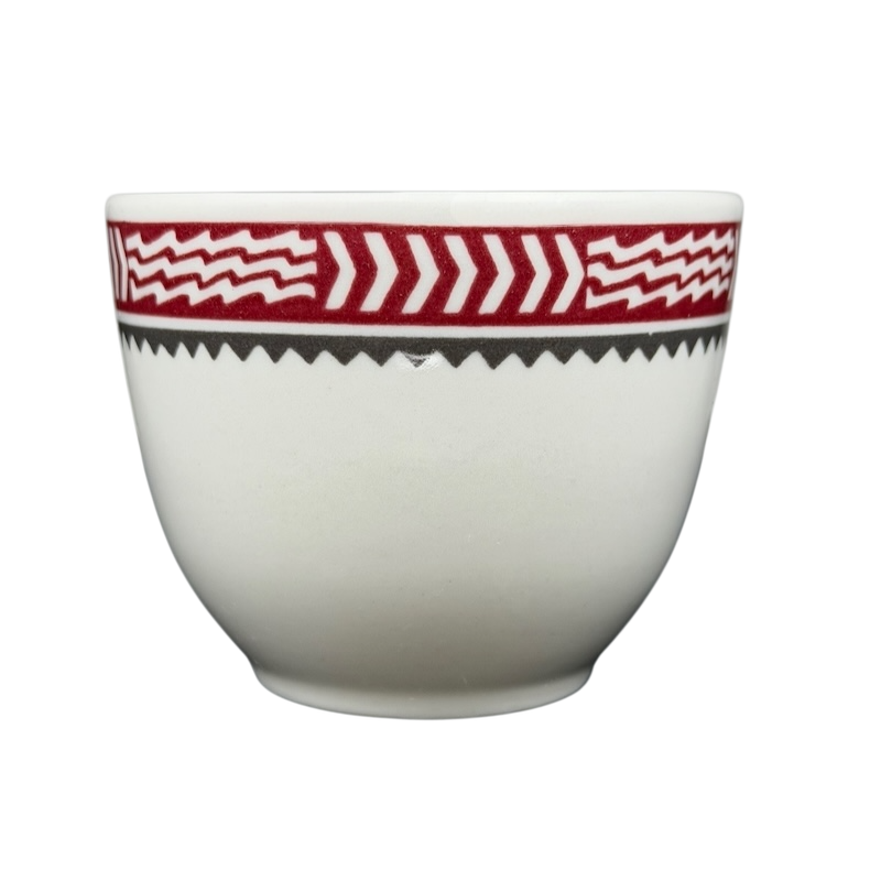 Otagiri Mimbreno Santa Fe Replica Mug featuring red and black decorative patterns