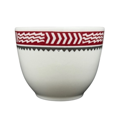 Otagiri Mimbreno Santa Fe Replica Mug featuring red and black decorative patterns