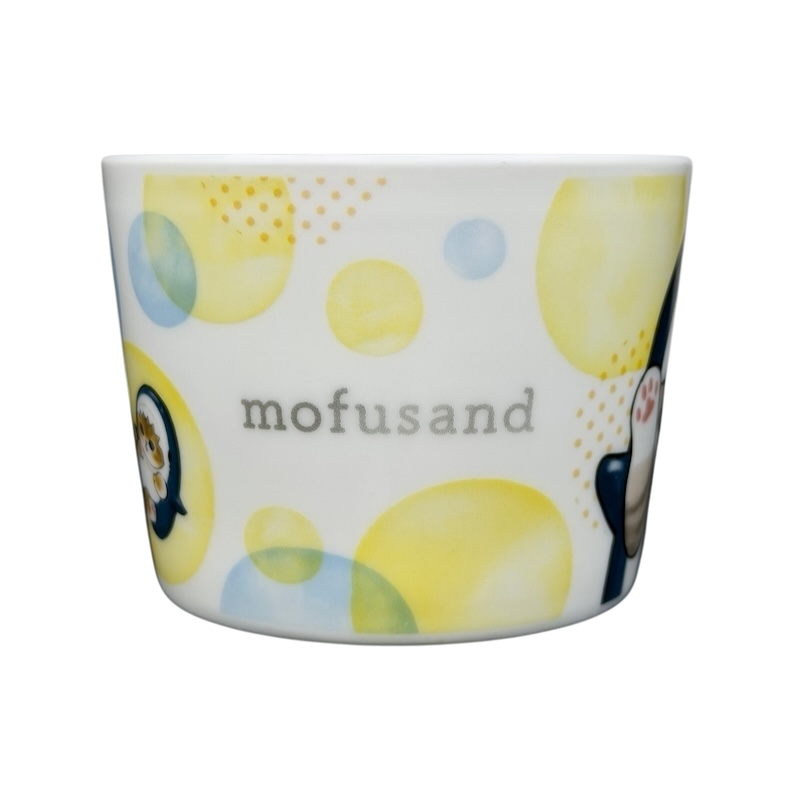 Mofusand Shark Nyan Mug Family Mart with colorful design and playful graphics on a white background