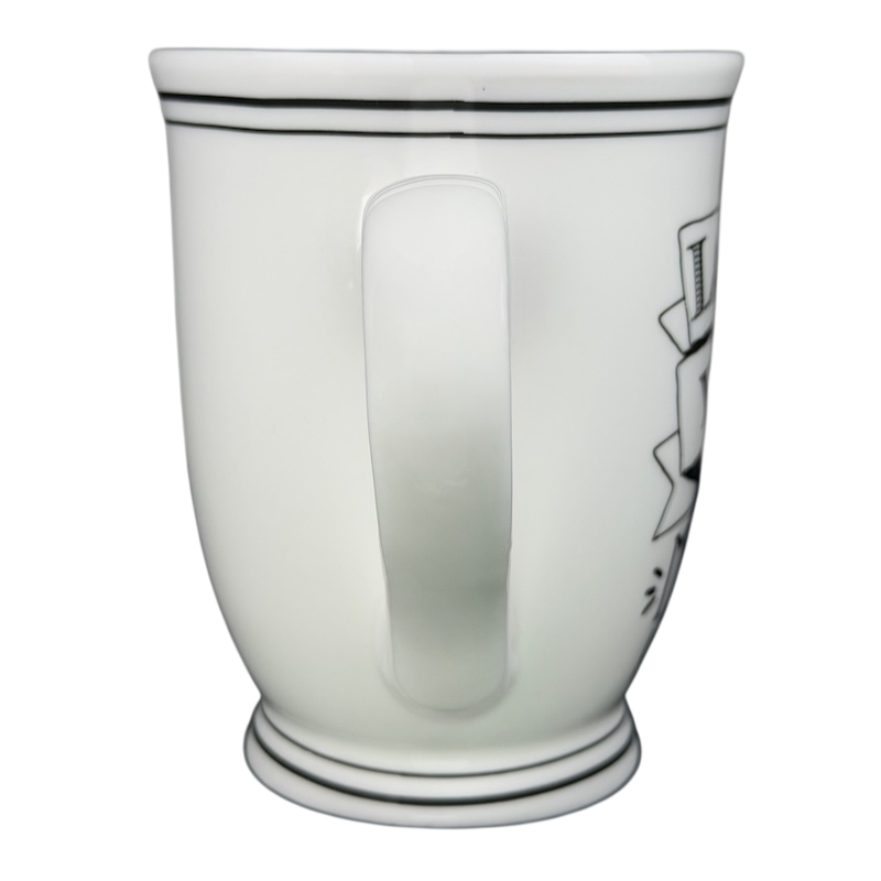 Love You To The Moon And Back Mug Mud Pie with a simple design and sturdy handle