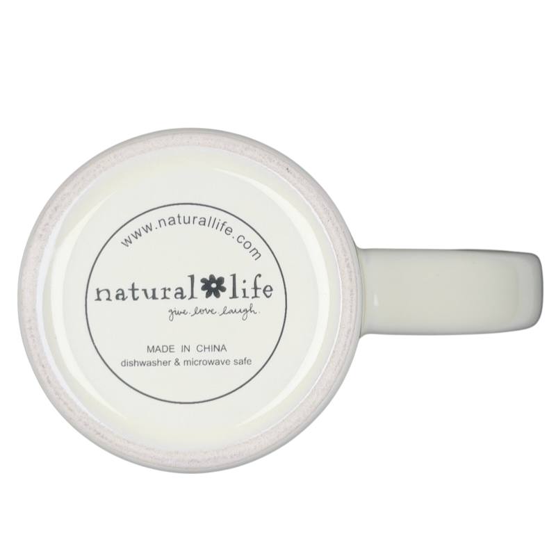 Natural Life A Friend Loves At All Times mug with a durable design for everyday use