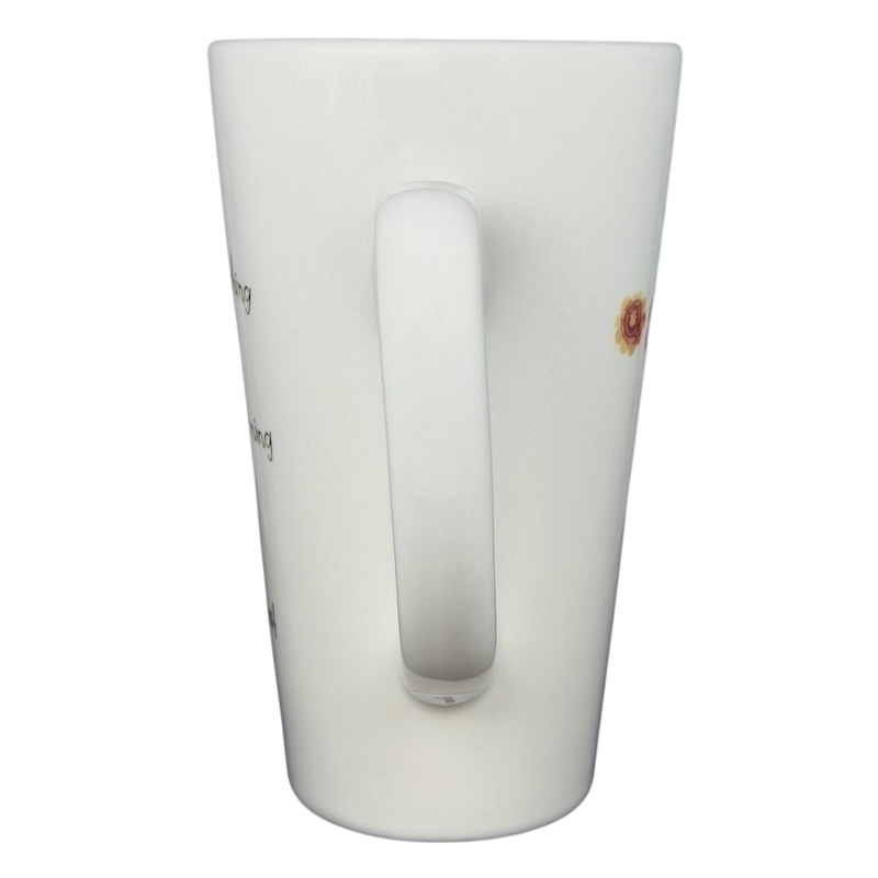 Natural Life Dance as if no one were watching mug featuring cheerful design for enjoying warm beverages