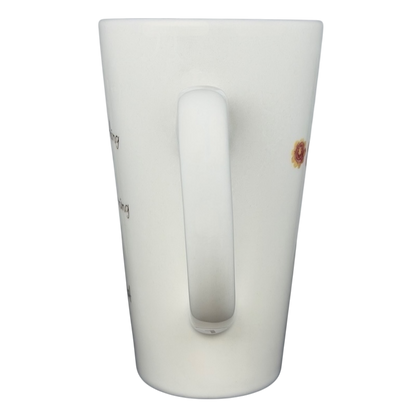 Natural Life Dance as if no one were watching mug featuring cheerful design for enjoying warm beverages