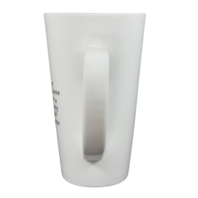 Natural Life every home would have a dog mug with a simple white design and comfortable handle