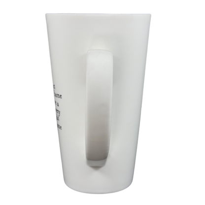 Natural Life every home would have a dog mug with a simple white design and comfortable handle