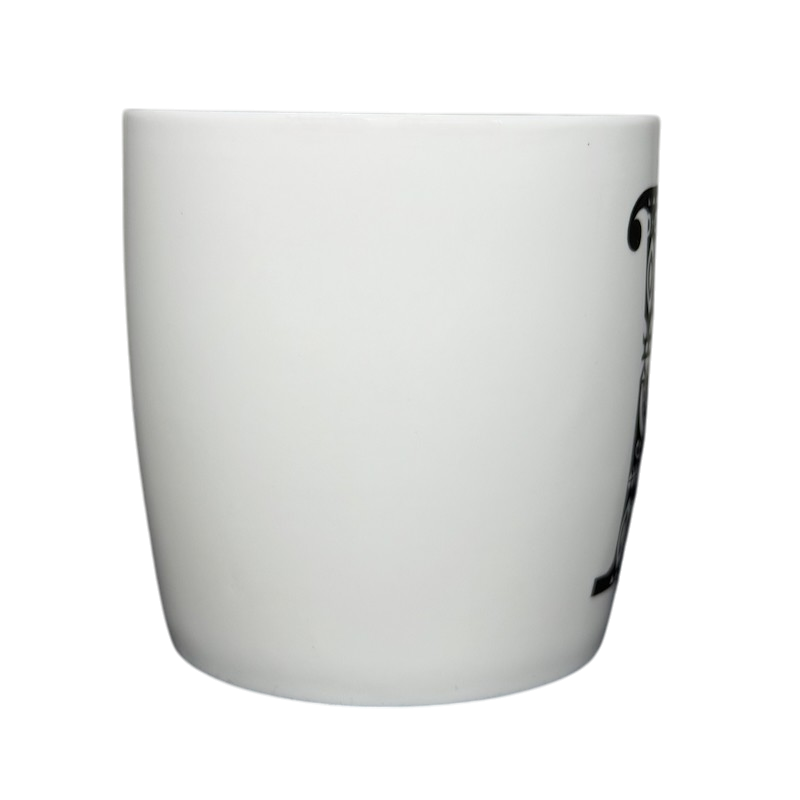 I Am Grateful For Letter 'L' Monogram Mug Natural Life with elegant design and matte finish