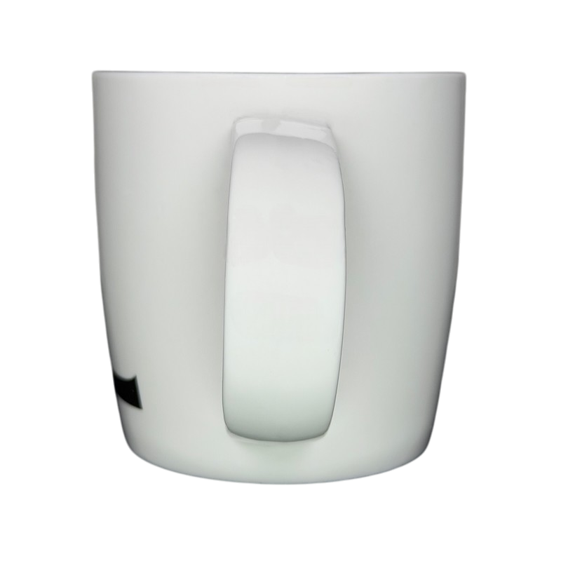 I Am Grateful For Letter 'L' Monogram Mug Natural Life with a simple white design and sturdy handle