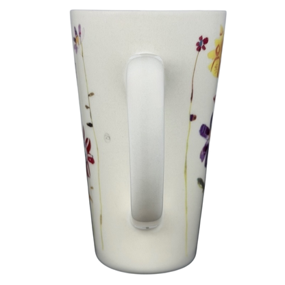 Natural Life Life is Good mug with a colorful floral design for everyday use