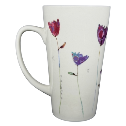 Natural Life Sisters Are Friends Forever mug with colorful floral design perfect for gifts