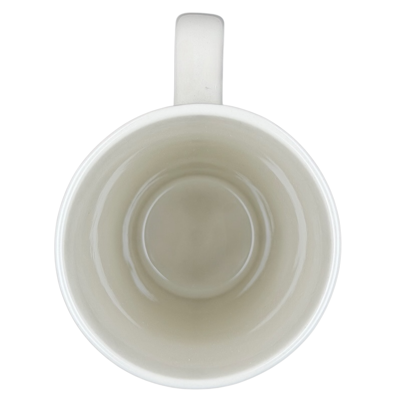 Inside view of Natural Life When I Count My Blessings mug showcasing smooth ceramic finish