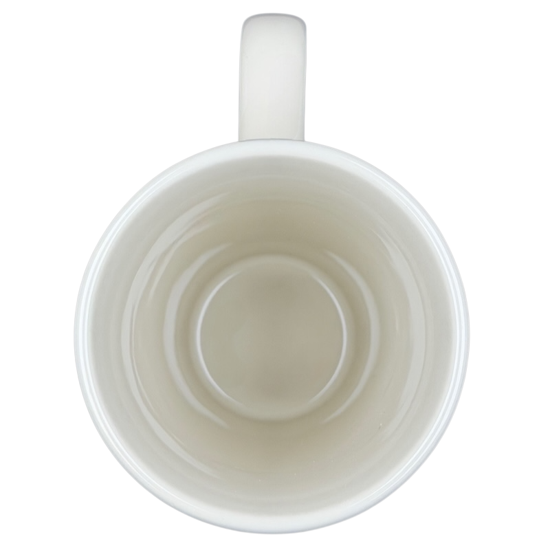 Natural Life work like you don't need the money mug with a simple white interior for coffee lovers
