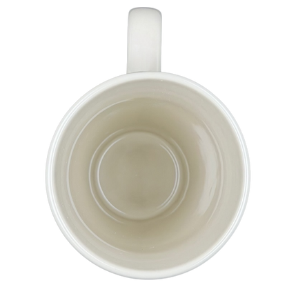 Natural Life work like you don't need the money mug with a smooth interior for coffee and tea lovers