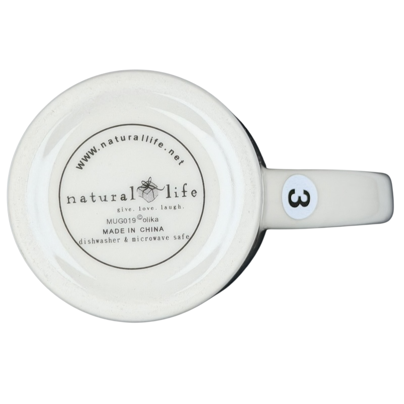 Natural Life You Mean The World To Me mug with a simple design, perfect for daily coffee enjoyment