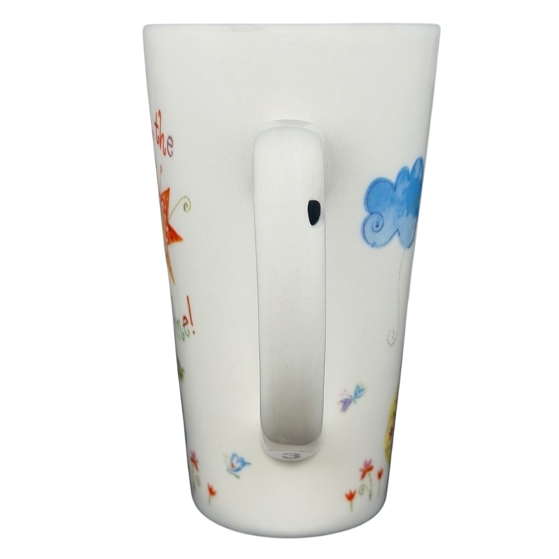 Natural Life You Mean The World To Me mug featuring colorful designs and a unique handle